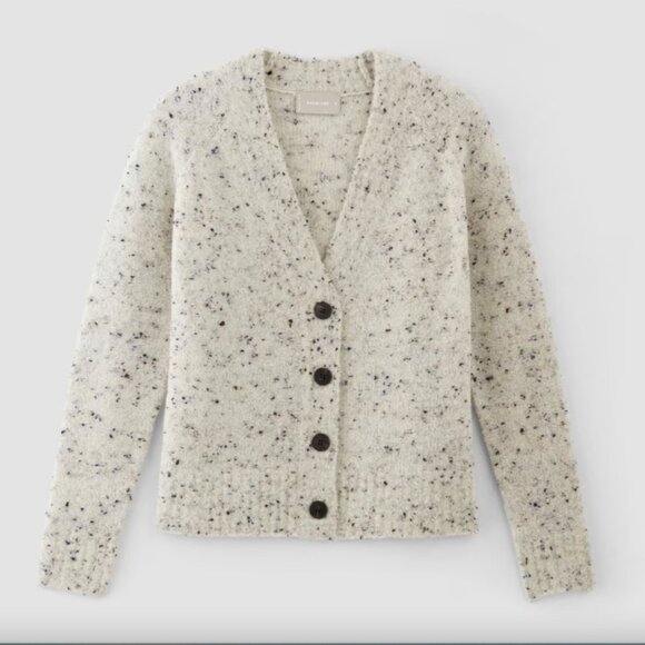 Everlane Confetti Cardigan Bone Multi - Picture 1 of 9